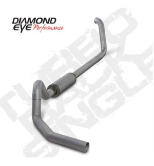 Ford F350 Performance Exhaust - Diamond Eye Performance - Turbo Back - `00-`03